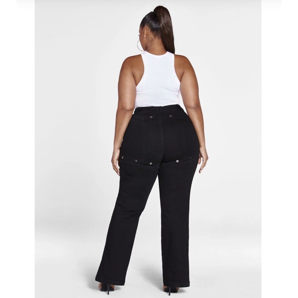 FTF The Straight High Rise Snap Button Convertible To Short Jeans 20